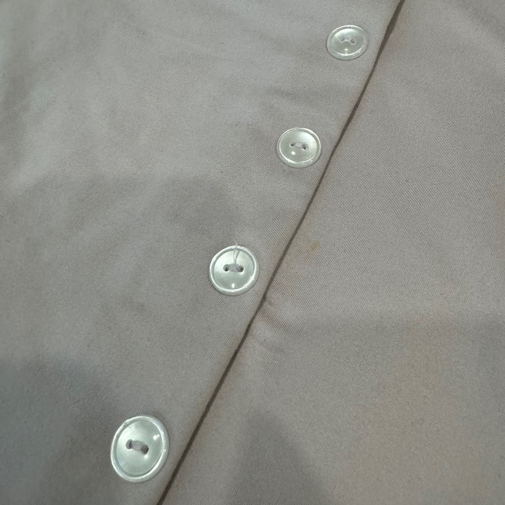 Lavender Lux LA Decorative Button Crop Top + Skirt Set (2/2) - Picture 3 of 3